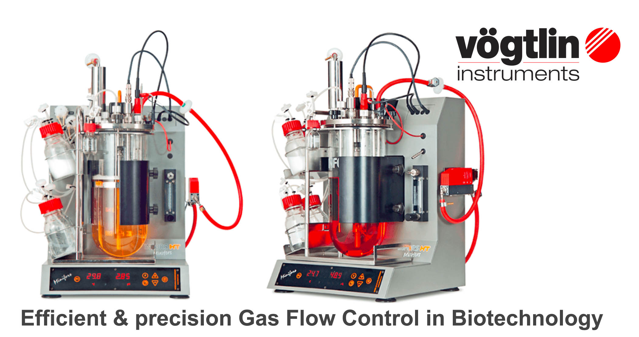 Gaz átfolyásmérés szabálytása a biotechnológiában, Vögtlin