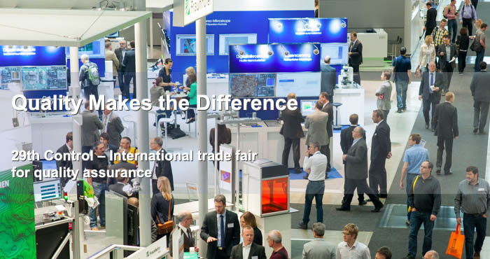 Control, international trade-fair for quality assurance, 2015