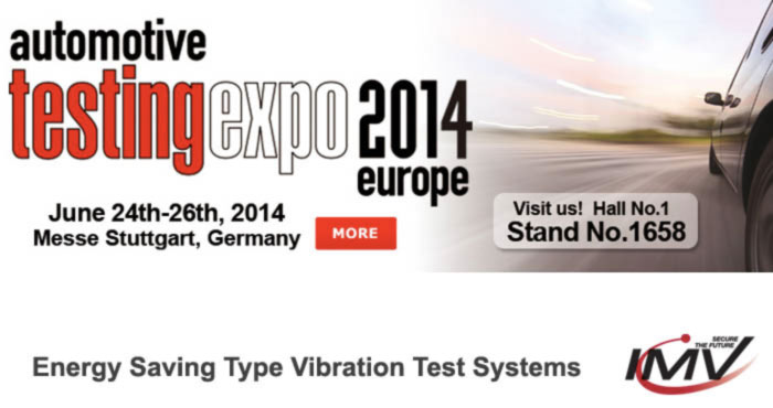 Automotive Testing Expo 2014, Stuttgart