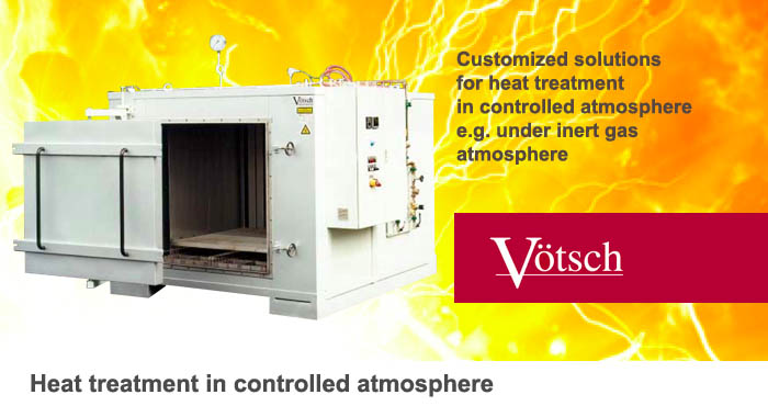 Heat treatment in controlled atmosphere