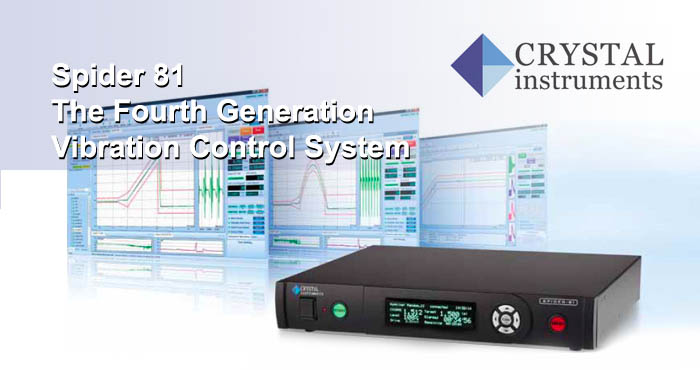 Spider-81, rezgésvezérlő, Crystal Instruments